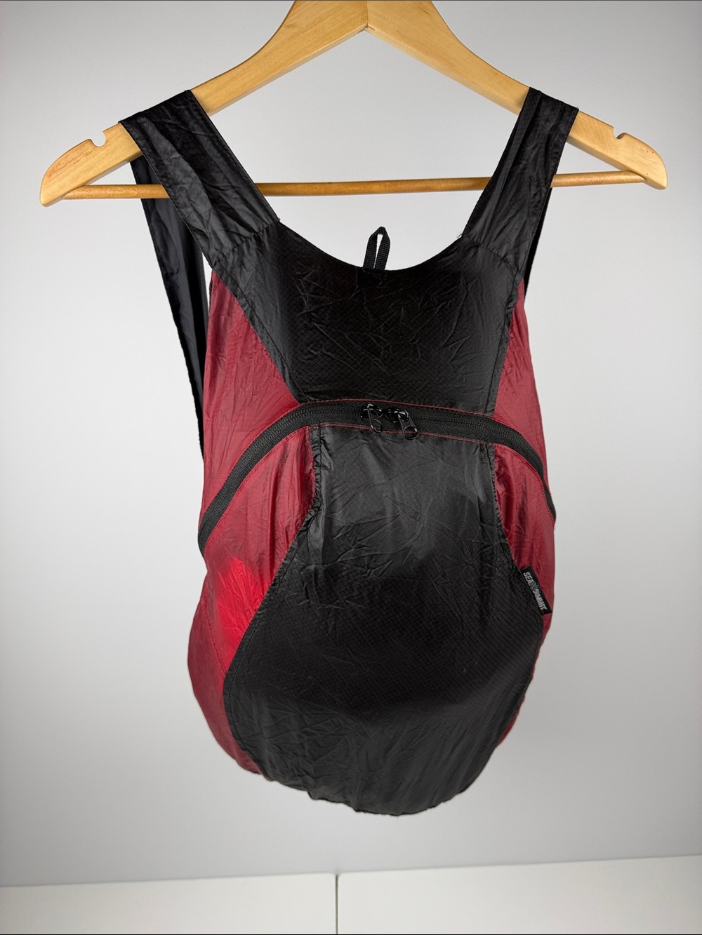 Sea to Summit Lightweight Black and Red Packable Backpack